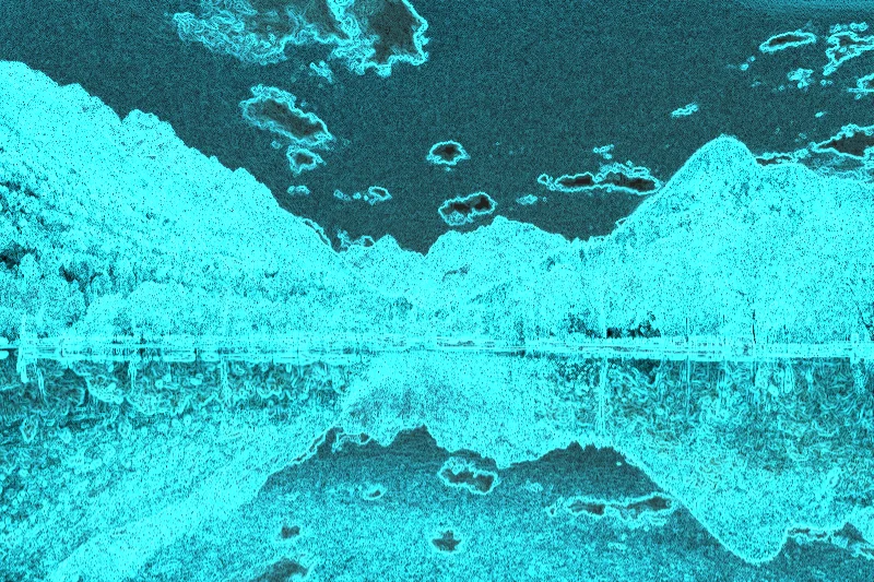 Edge glow example