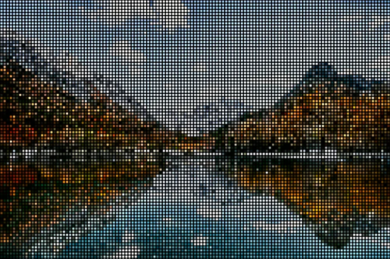 LED wall example
