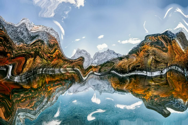 Liquid warp example