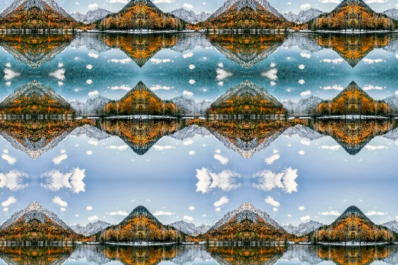 Mirror tiles example