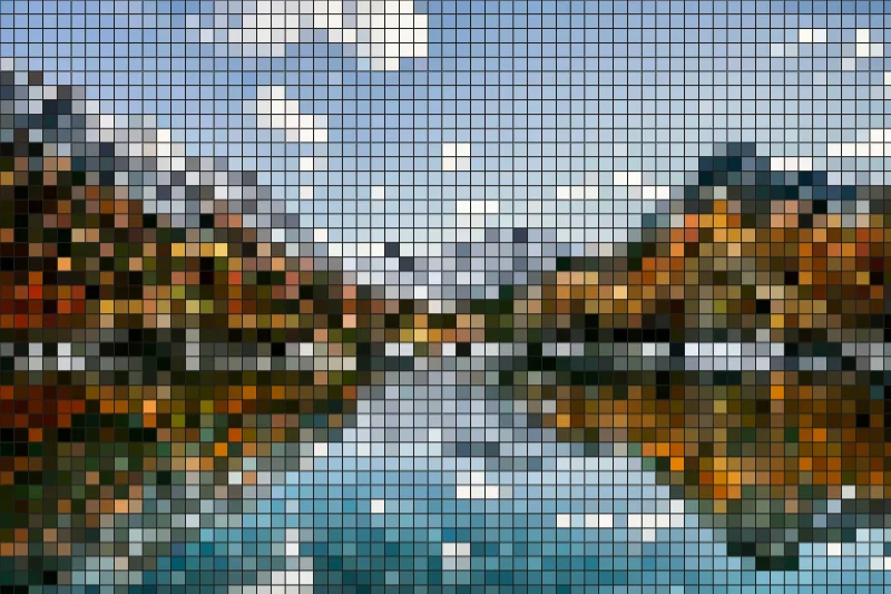 Tile mosaic example