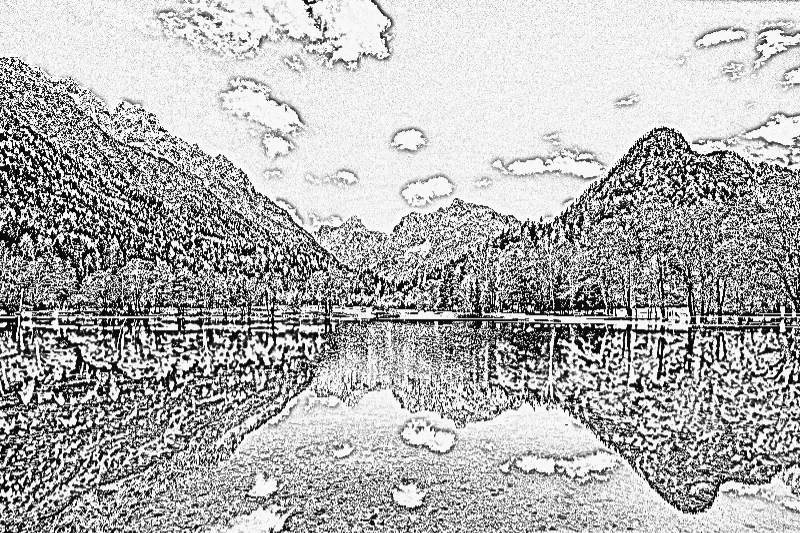 Pencil sketch example