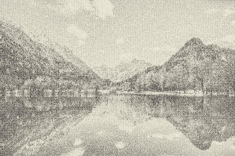 Stippling example